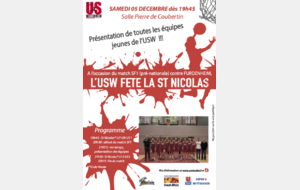 St Nicolas + présentation des équipes !