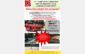 11ème CAMP D'ETE A BREISACH 