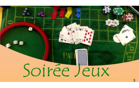 SOIREE JEUX AU CLUB HOUSE