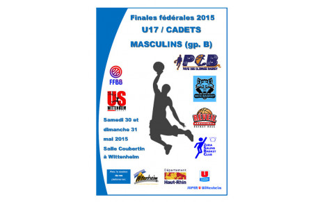 DECOUVREZ L'AFFICHE DES FINALES FEDERALES U17M !