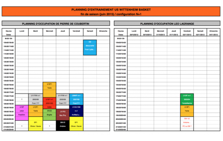 CRENEAUX JUIN 2015 / PREPARATION DE LA PROCHAINE SAISON