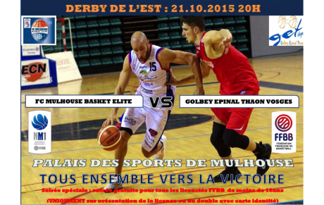 Invitation du FC Mulhouse Basket