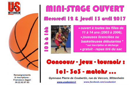 Mini-stage ouvert futurs U13/U15