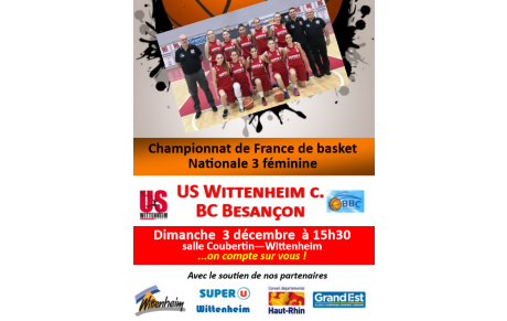 US Wittenheim VS BC Besançon