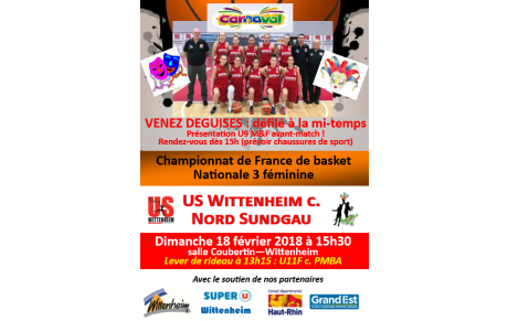 US Wittenheim VS Basket Nord Sundgau