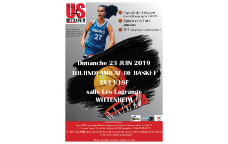 L'USW organise un tournoi 3x3 en juin !