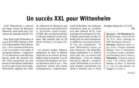Lu dans la presse 
